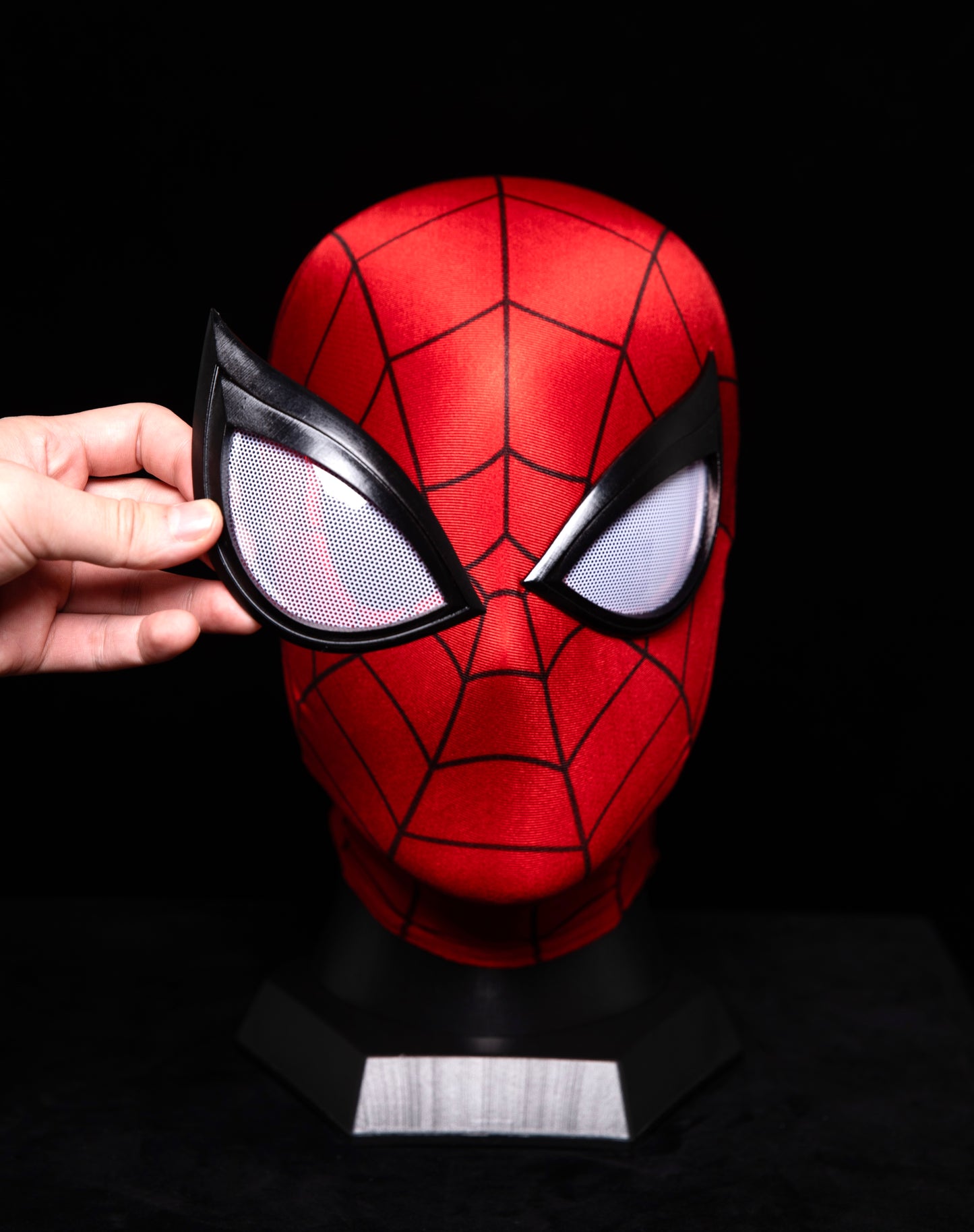 PS4 Spidey Mask with Faceshell and Lenses Wearable Video Game Prop Replica