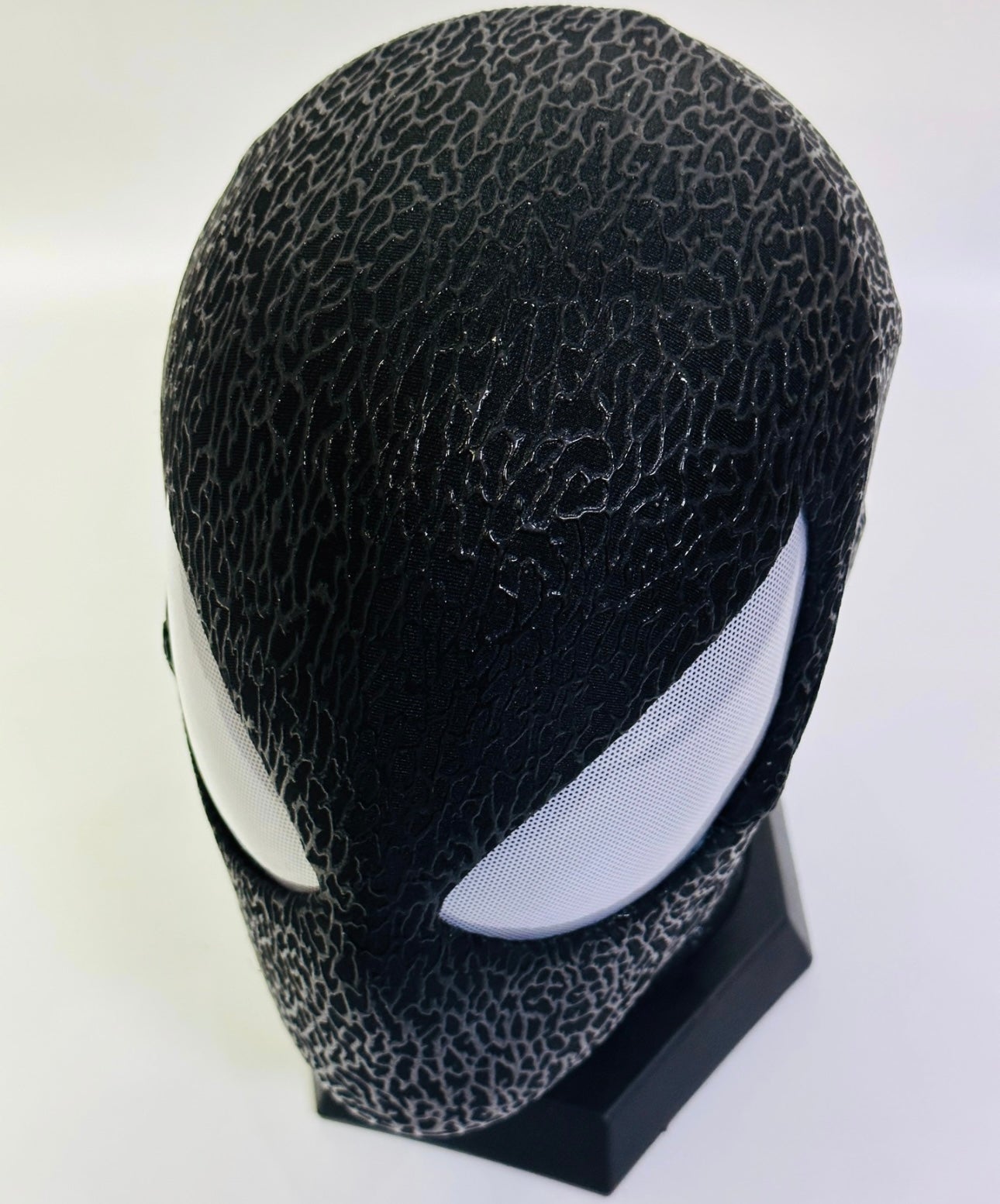 PS5 Venom Spidey Mask with Faceshell and Lenses Wearable Video Game Prop Replica