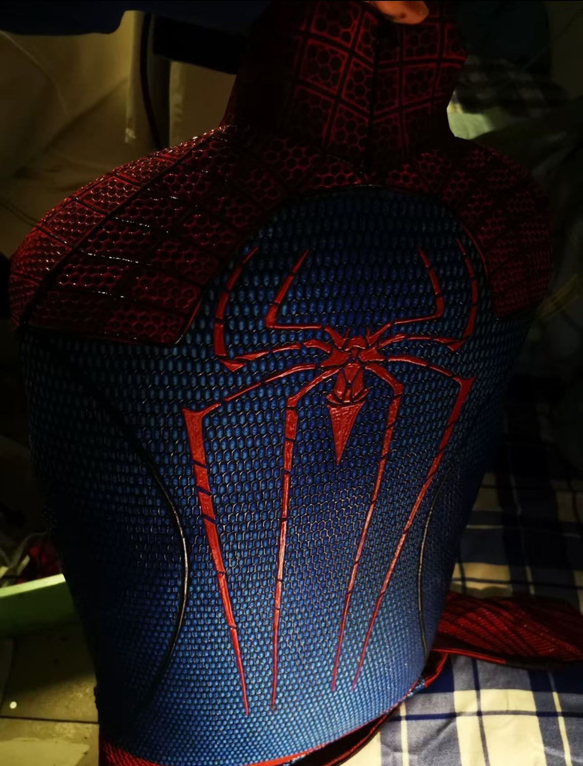 TASM 1 Suit (Andrew) with Face shell & 3D Rubber Web Movie Prop Replic ...