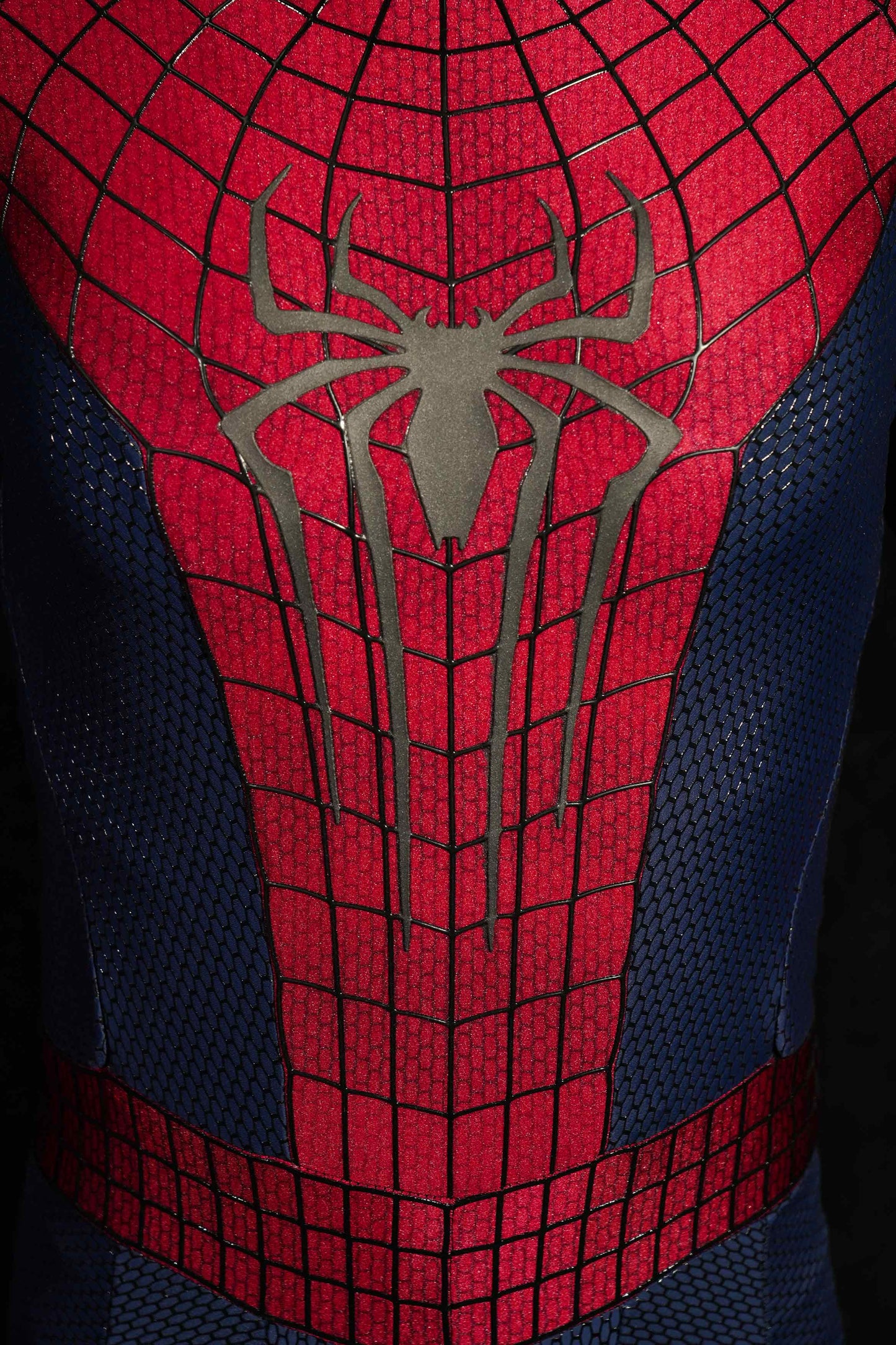 TASM 2 Suit (Andrew) with Face shell & 3D Rubber Web Movie Prop Replica(wearable)