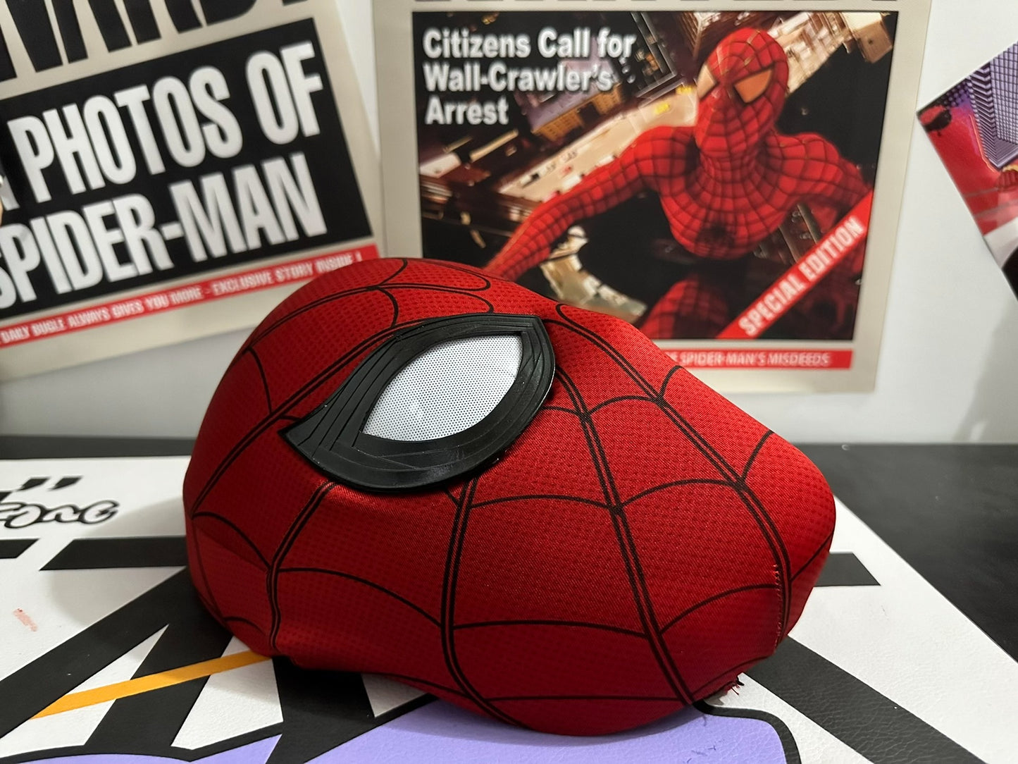 Homecoming Spidey Mask  (Tom Holland version)