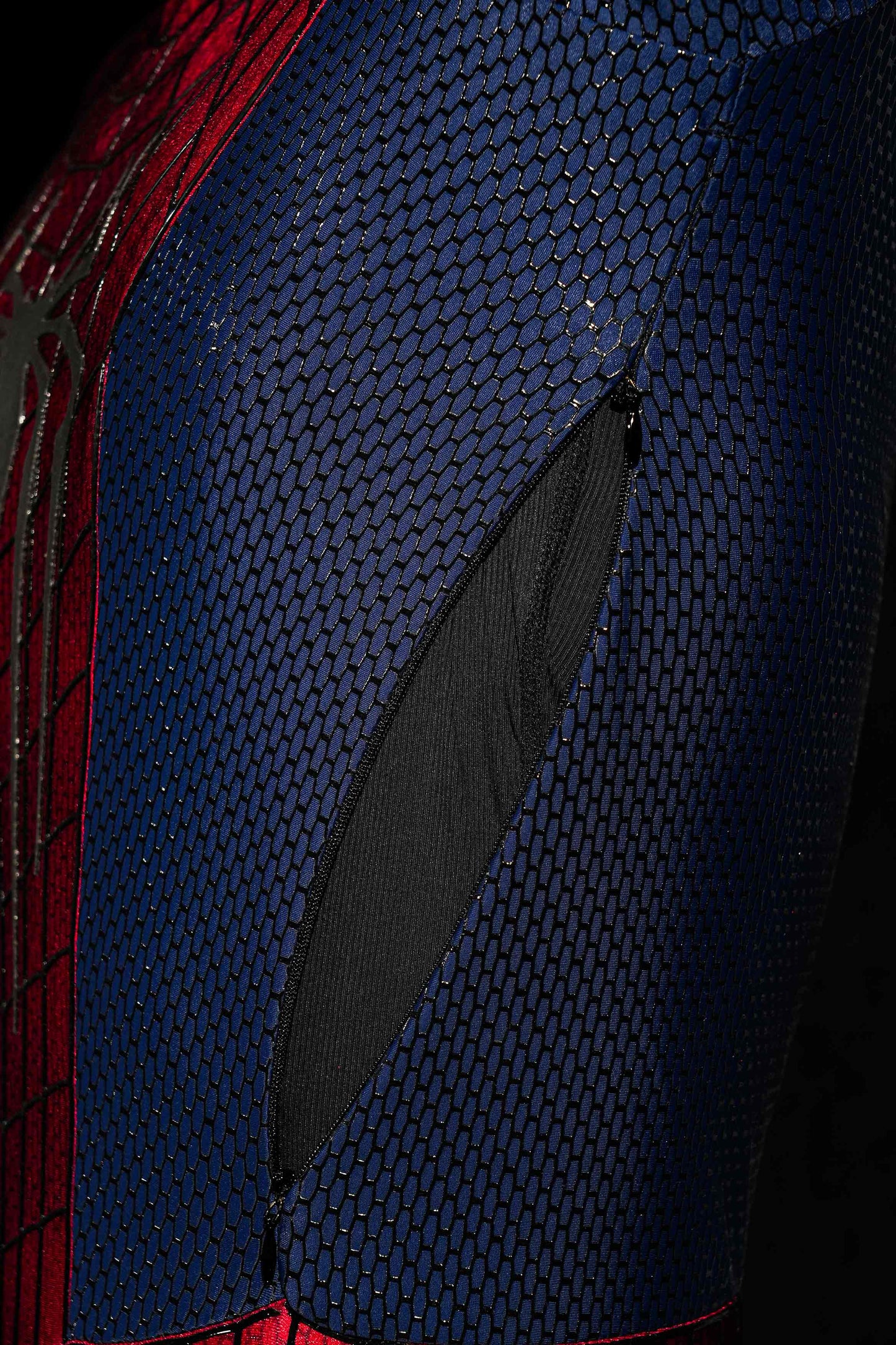 TASM 2 Suit (Andrew) with Face shell & 3D Rubber Web Movie Prop Replica(wearable)