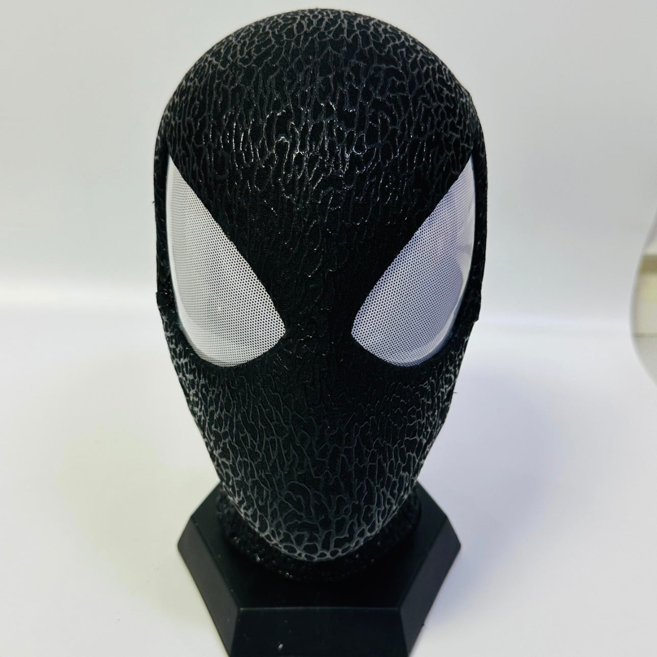 PS5 Venom Spidey Mask with Faceshell and Lenses Wearable Video Game Prop Replica