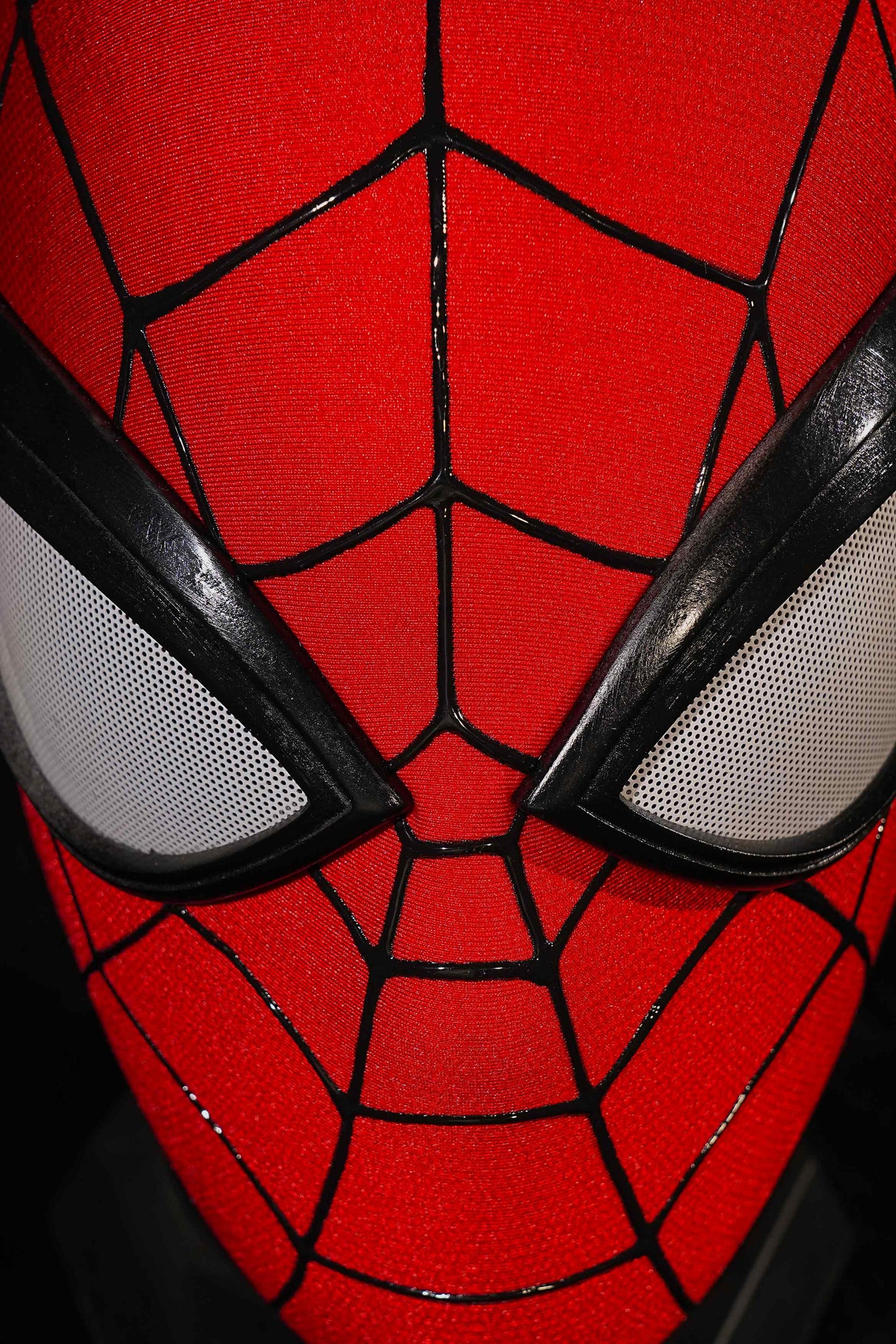 Upgraded Version PS4 Spidey Mask with Faceshell and Lenses Wearable Video Game Prop Replica