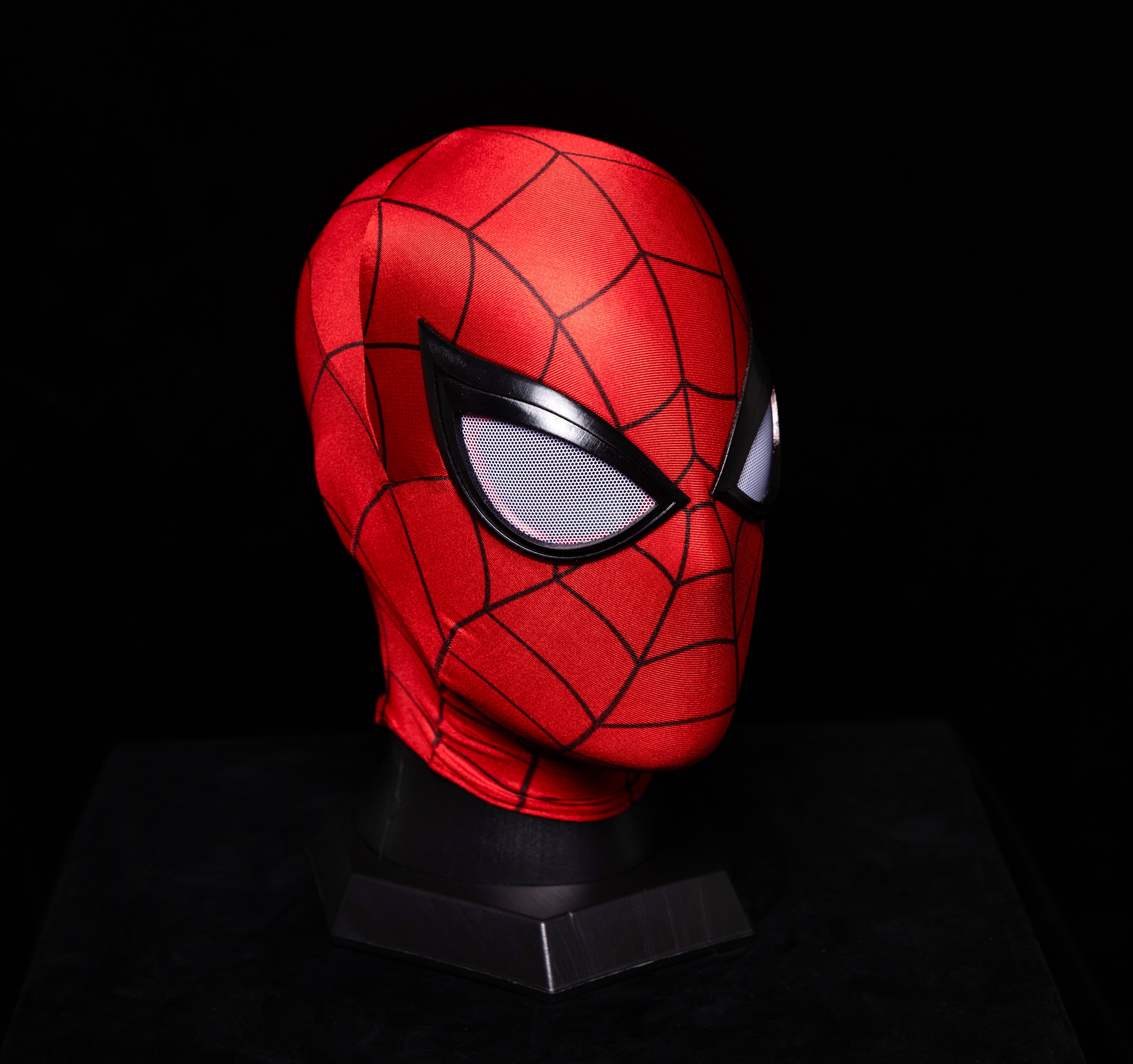 PS4 Spidey Mask with Faceshell and Lenses Wearable Video Game Prop Replica