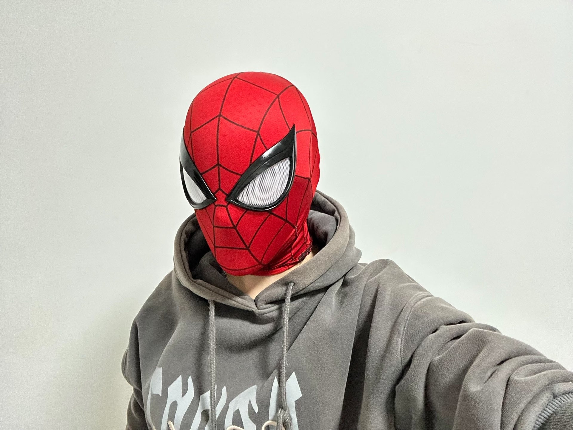 PS4 Spidey Mask with Faceshell and Lenses Wearable Video Game Prop Replica