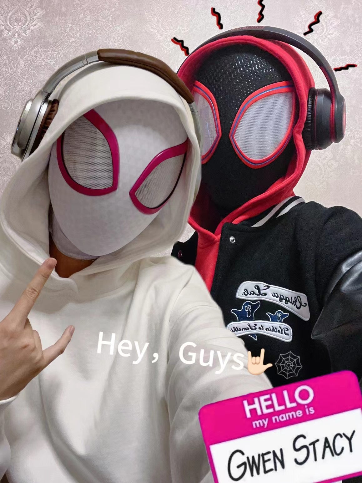 SpiderGwen Mask with face shell