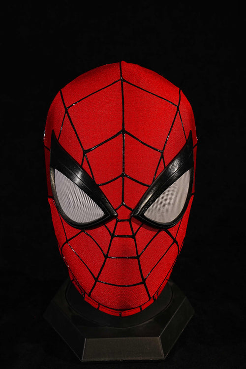 Upgraded Version PS4 Spidey Mask with Faceshell and Lenses Wearable Video Game Prop Replica