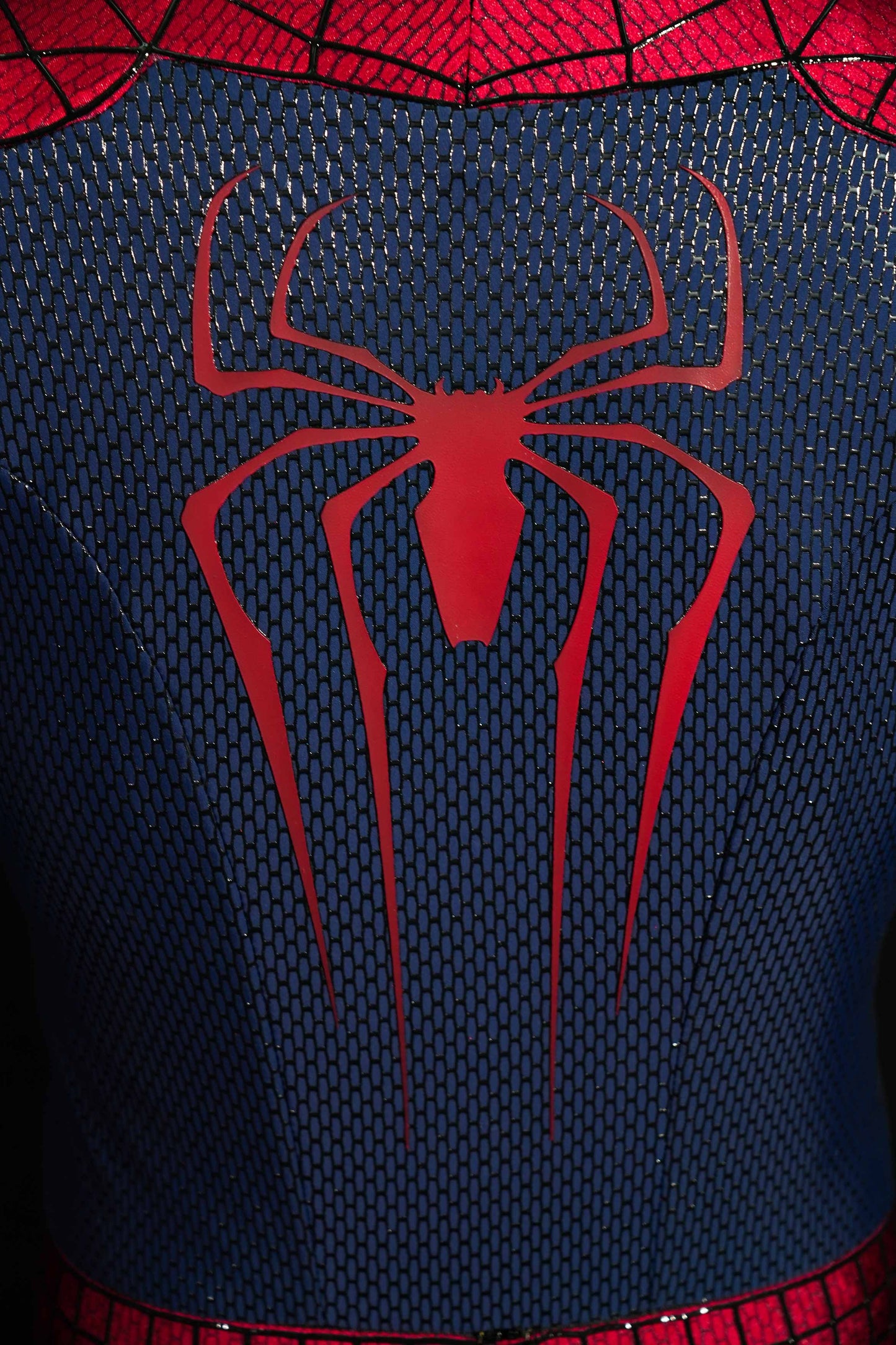 TASM 2 Suit (Andrew) with Face shell & 3D Rubber Web Movie Prop Replica(wearable)
