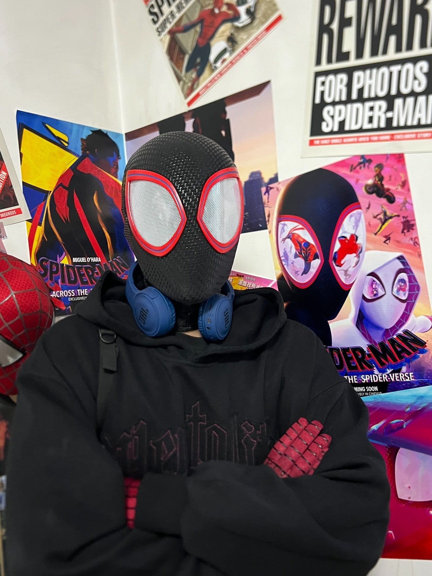 Across The Spidey-Verse Miles Morales Spidey Mask