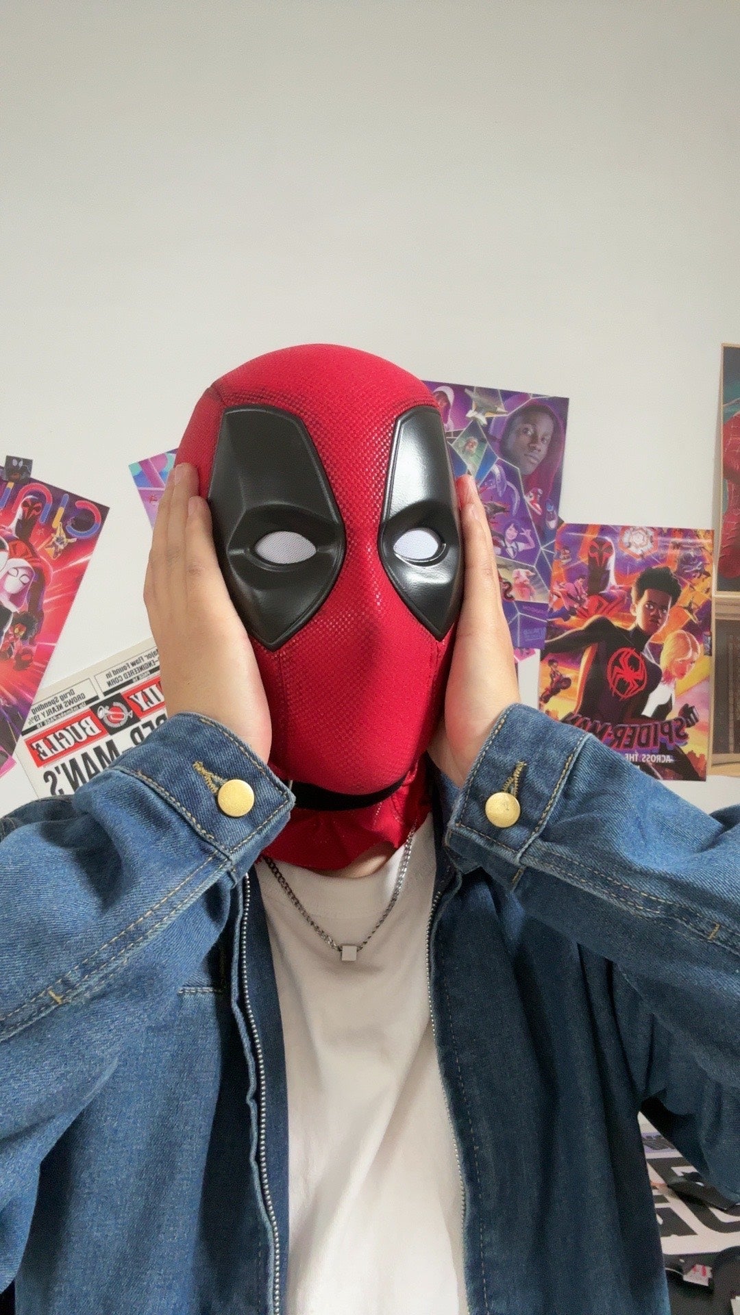 Dead pool mask with Faceshell Wearable Movie Prop Replica (Adult)