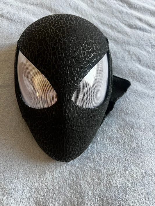 PS5 Venom Spidey Mask with Faceshell and Lenses Wearable Video Game Prop Replica