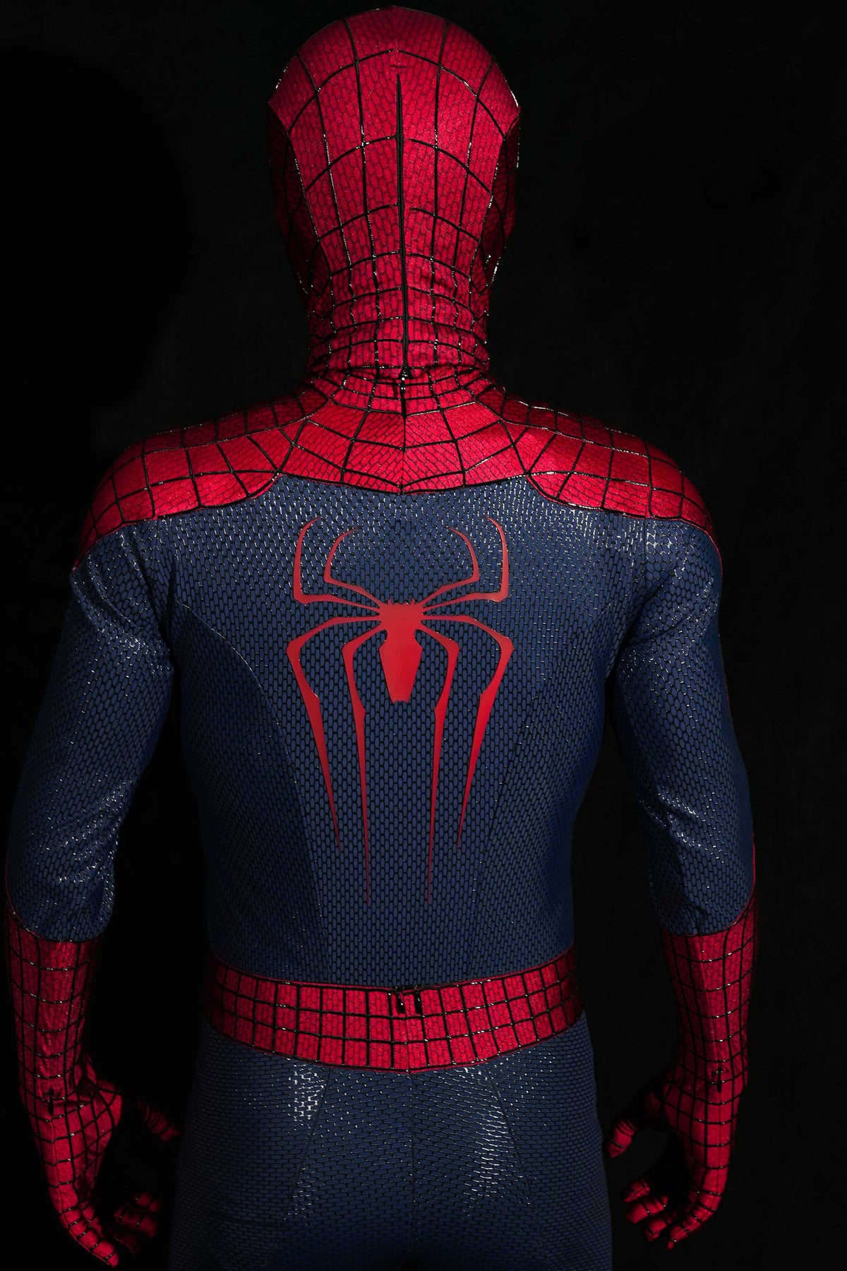TASM 2 Suit (Andrew) with Face shell & 3D Rubber Web Movie Prop Replic ...