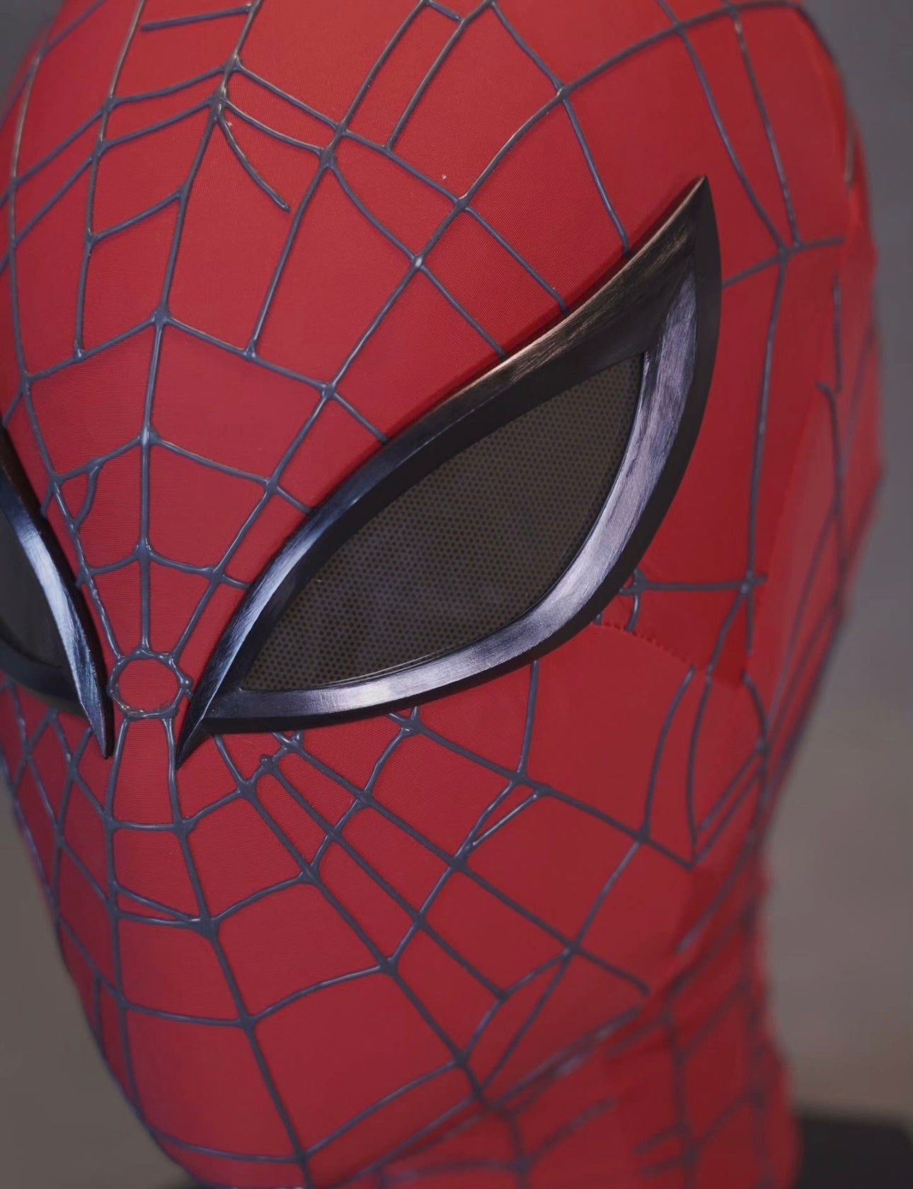 Updated version Superior Spidey Mask with Face shell Wearable Movie Prop Replica