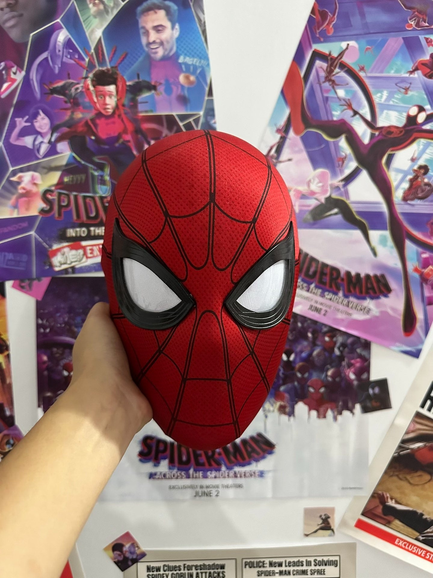 Homecoming Spidey Mask  (Tom Holland version)