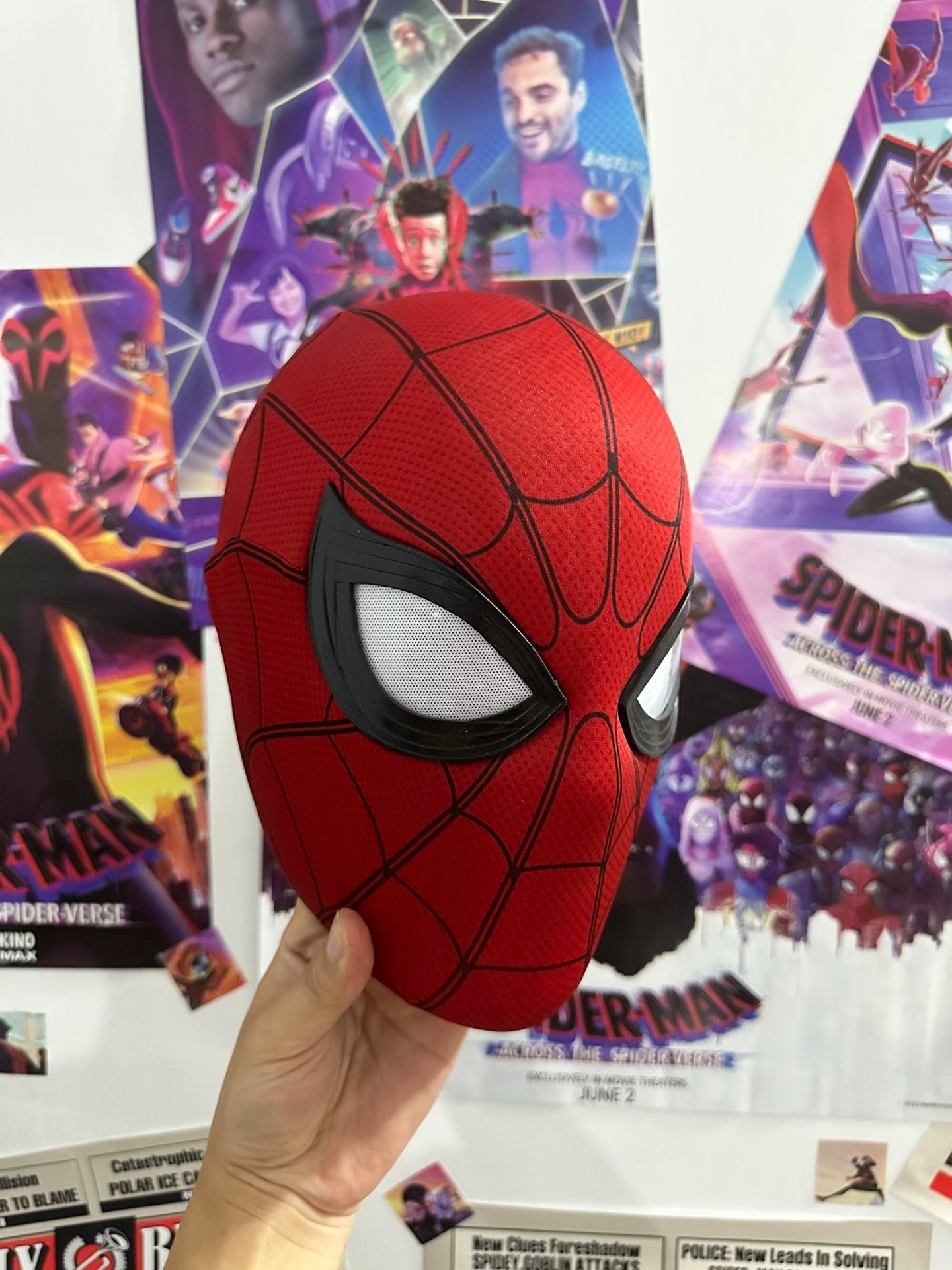 Homecoming Spidey Mask  (Tom Holland version)