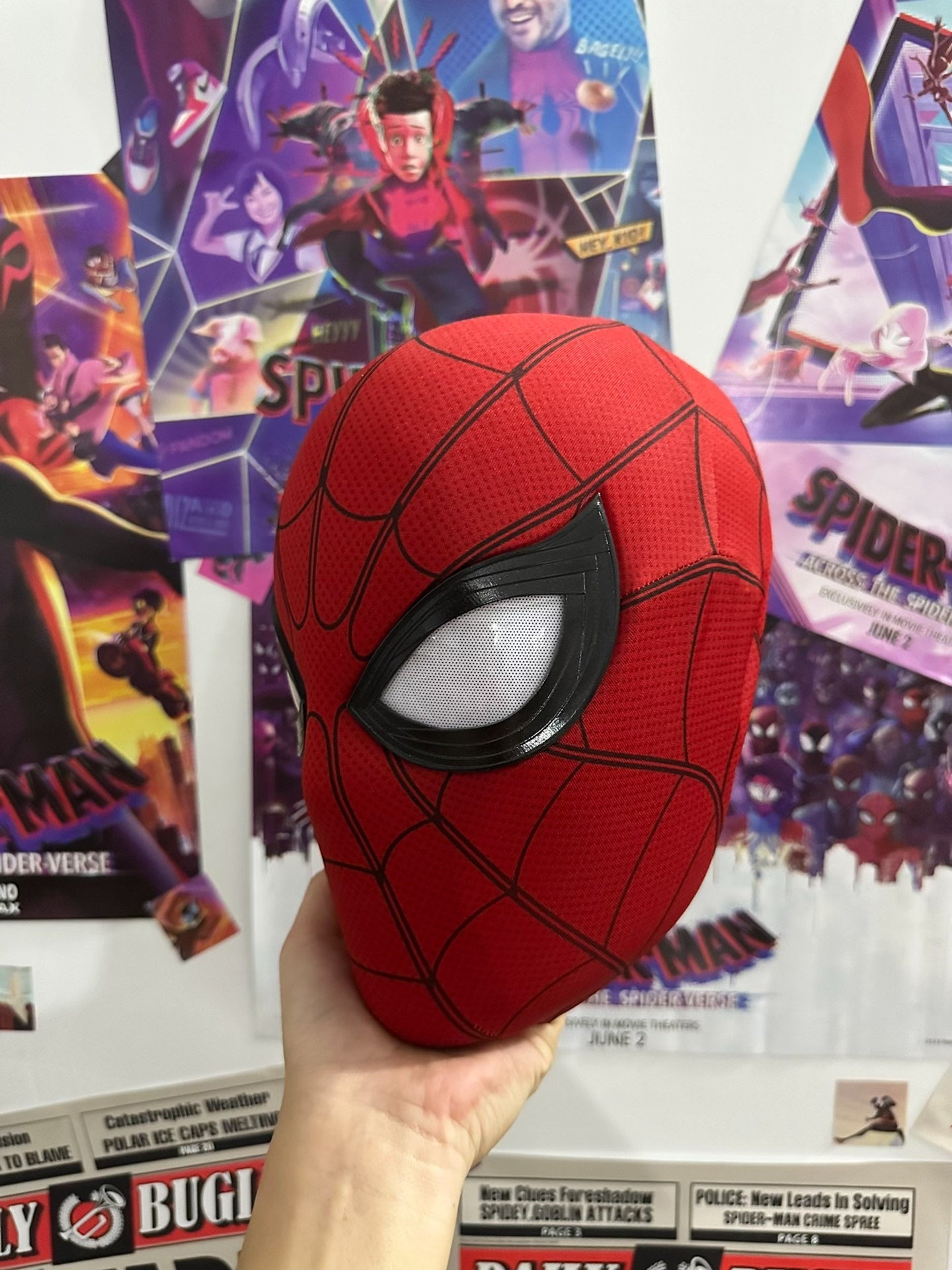 Homecoming Spidey Mask  (Tom Holland version)