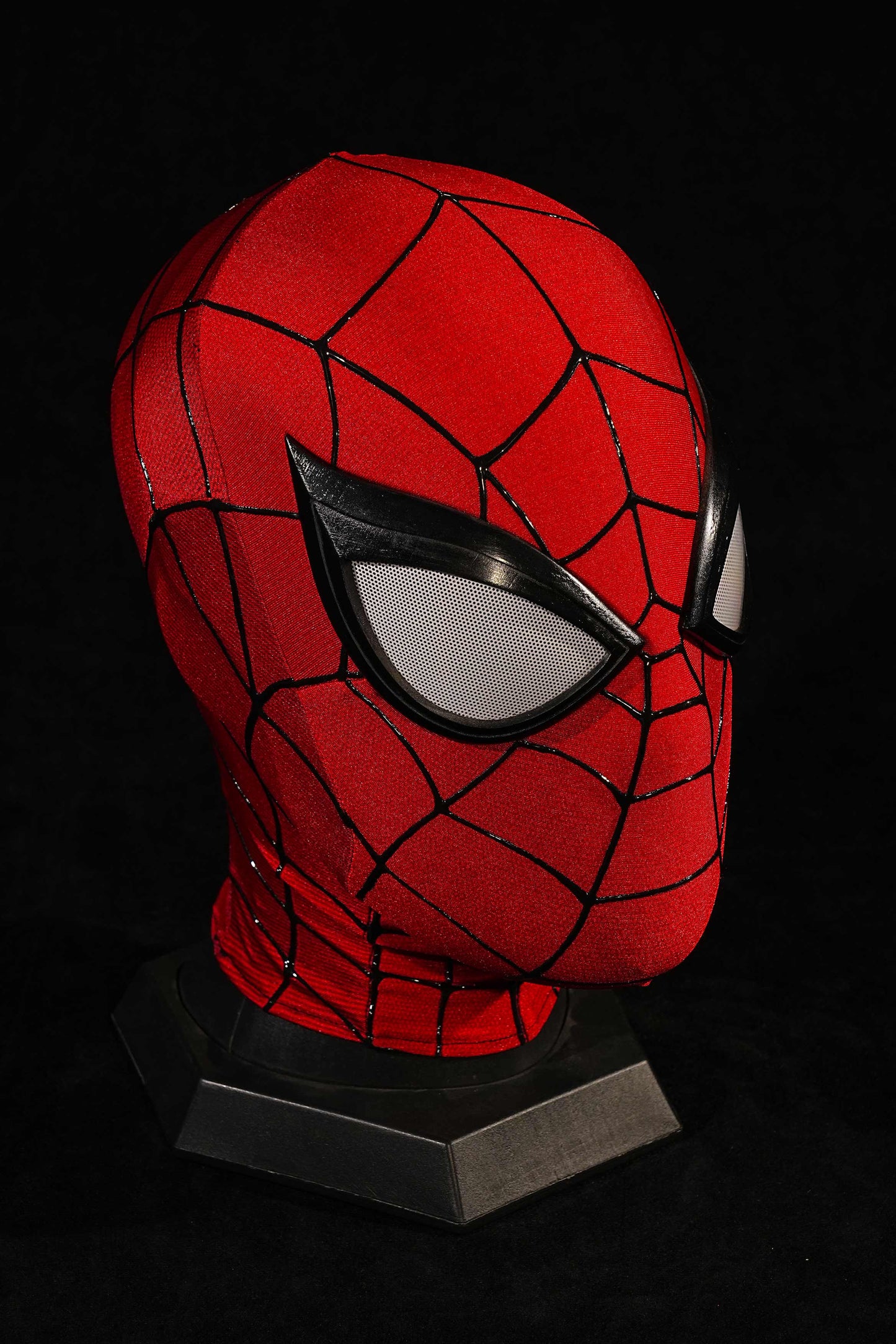 Upgraded Version PS4 Spidey Mask with Faceshell and Lenses Wearable Video Game Prop Replica