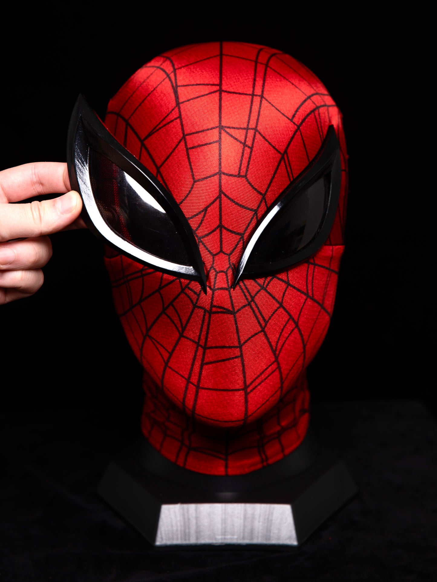 The Superior Spidey Mask with Face shell Wearable Movie Prop Replica