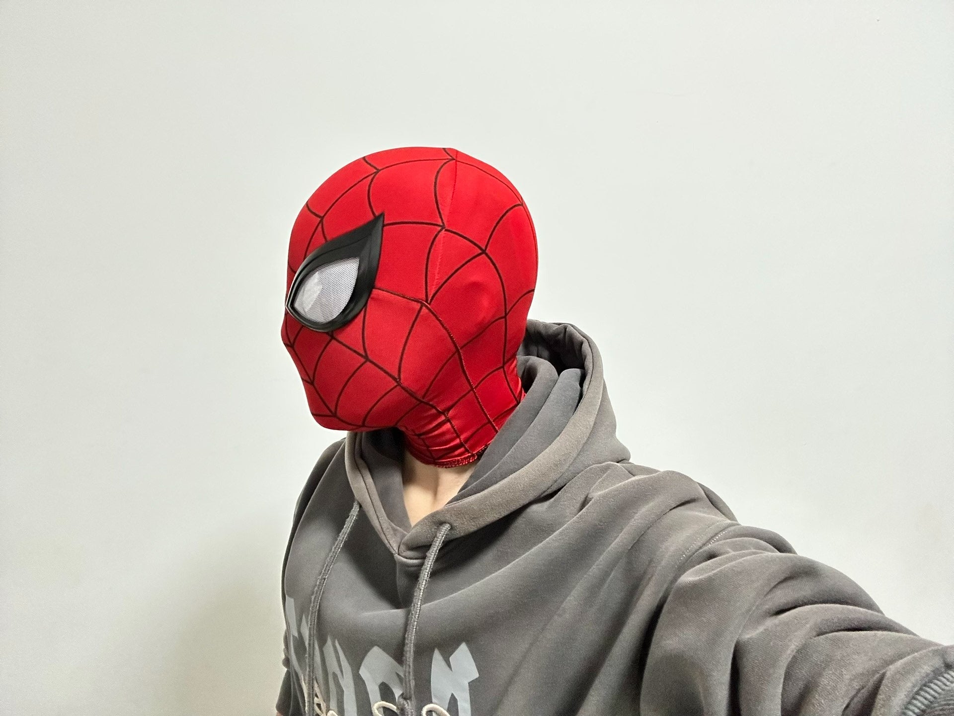 PS4 Spidey Mask with Faceshell and Lenses Wearable Video Game Prop Replica