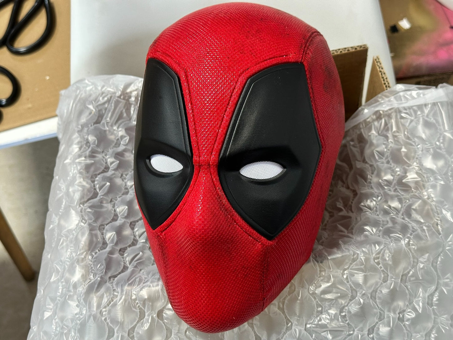 Dead pool mask with Faceshell Wearable Movie Prop Replica (Adult)